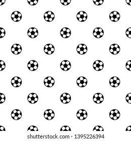 The best soccer ball icon vector seamless pattern. Can be used for many purposes.