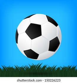 best soccer football illusion isolated background