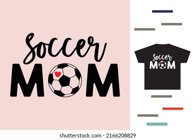 Beste Fußballmutter je Shirt-Design