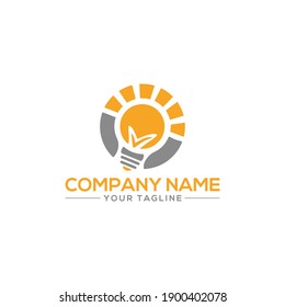 Best Solar panel Logo Energy logo Vector Solar Business logo Abstract 