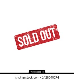 The best of sold out icon vector, illustration logo template in trendy style. Suitable for many purposes.
