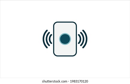 Best speaker voice line icon in trendy flat style design vector ilustration