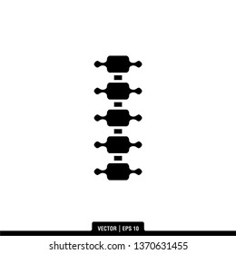 The best Spine icon vector, illustration logo template in trendy style. Suitable for many purposes.