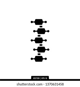The best Spine icon vector, illustration logo template in trendy style. Suitable for many purposes.