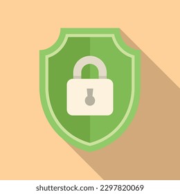 Best SSL certificate icon flat vector. Secure data. Safety network