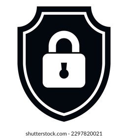 Best SSL certificate icon simple vector. Secure data. Safety network