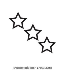 Ilustración del vector de icono de la mejor estrella
