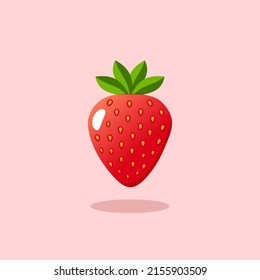 The Best Strawberry Illustration Vector Image High Quality