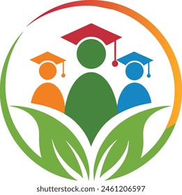 Best student with book logo vector. Education logo template design concept, student progress and success in learning
