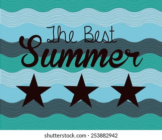 best summer design, vector illustration eps10 graphic 