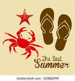 best summer design, vector illustration eps10 graphic 