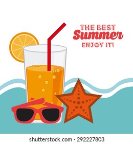the best summer design, vector illustration eps10 graphic 