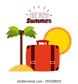 the best summer design, vector illustration eps10 graphic 
