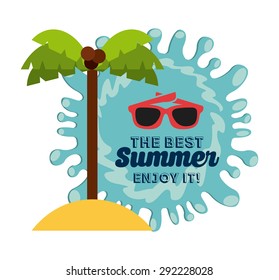 the best summer design, vector illustration eps10 graphic 