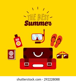the best summer design, vector illustration eps10 graphic 