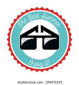 best summer design, vector illustration eps10 graphic 