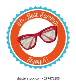 best summer design, vector illustration eps10 graphic 