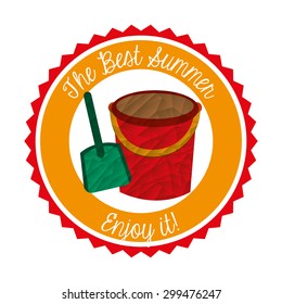best summer design, vector illustration eps10 graphic 