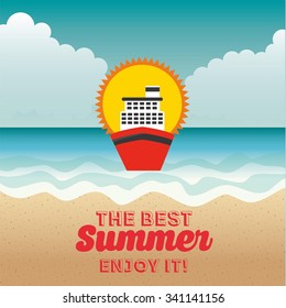 the best summer design, vector illustration eps10 graphic 