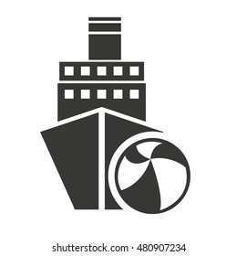best summer isolated icon vector illustration design