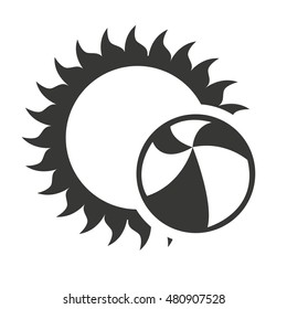 best summer isolated icon vector illustration design