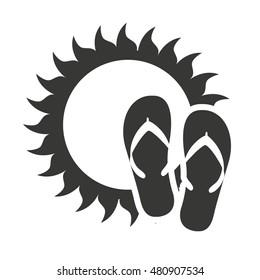best summer isolated icon vector illustration design