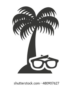 best summer isolated icon vector illustration design