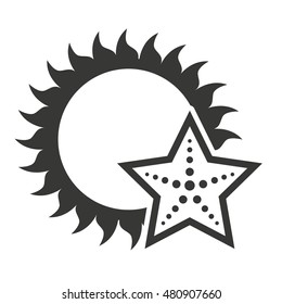 best summer isolated icon vector illustration design