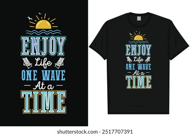 Best summer sea beach summer vacation summer holiday California Beach surfing ocean typography graphics tshirt design