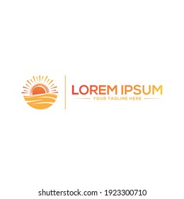 The Best Sun Logo Abstract Sun logo Vector 