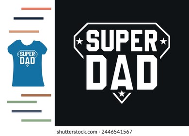 Mejor camiseta de súper papá