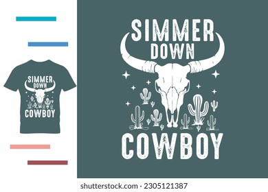 Best t shirt design for cowboy