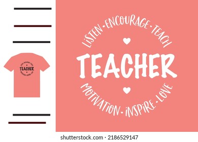 Best t shirt design for teacher