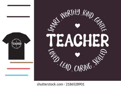 Best t shirt gift for teacher