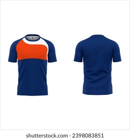 best t shirt sublimated Men's white blank T-shirt template,from two sides, natural shape on invisible mannequin, for your design mockup for print, isolated on white background. 