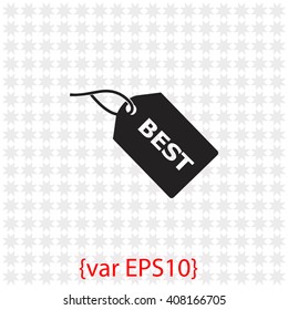 BEST tag icon.