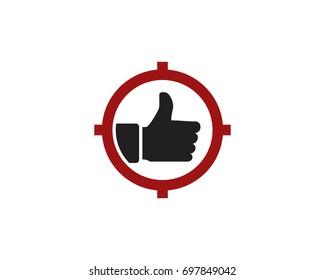 Best Target Icon Logo Design Element