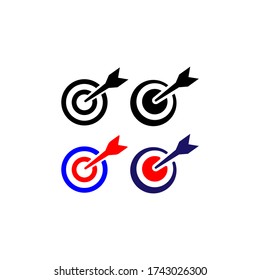Mejor Icono De Destino En Diseño Plano Moderno