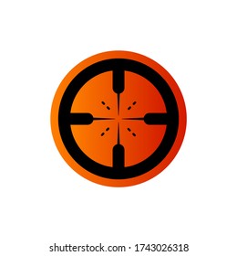 Mejor Icono De Destino En Diseño Plano Moderno