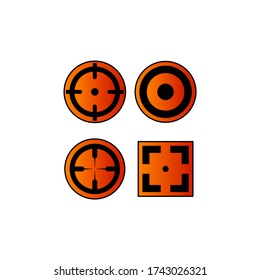 Mejor Icono De Destino En Diseño Plano Moderno