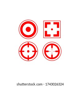 Mejor Icono De Destino En Diseño Plano Moderno