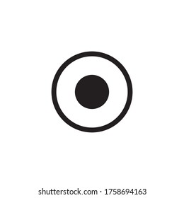 Best Target Icon Vector In Trendy Flat Design
