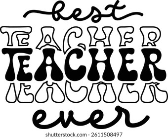 Best teacher ever, Teacher design