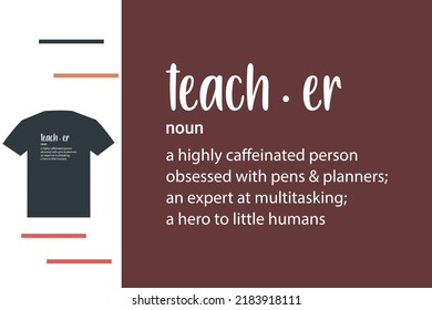 Best teacher ever t shirt design