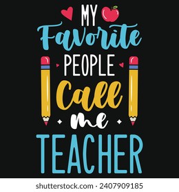 Best teacher or teaching or elementary school teachings tshirt design 