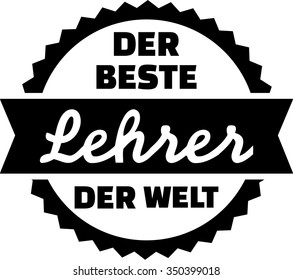 Best teacher in the world, in German