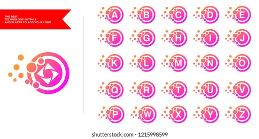 the best technology initials and places to add your logo
