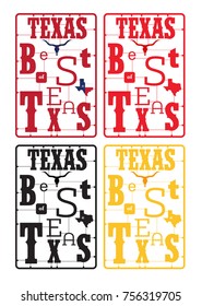 best of texas with map part.