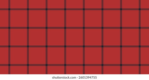 Best texture plaid textile, preppy seamless pattern background. Decor fabric vector tartan check in red and dark colors palette.