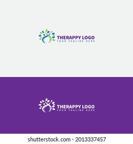 Designvorlage für das beste Therapielogo